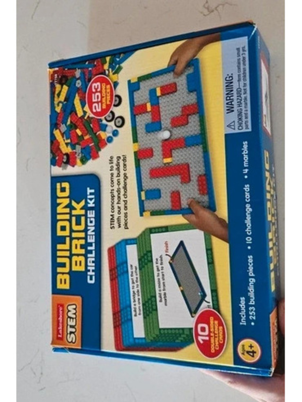 Lakeshore STEM Building Brick Challenge Kit 253 Pieces Educational Toy